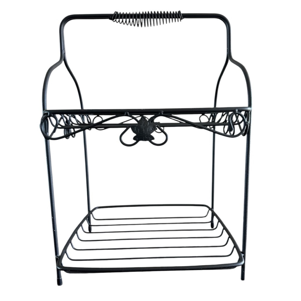Longaberger Wrought Iron 2 Tier Serving Rack/Stand